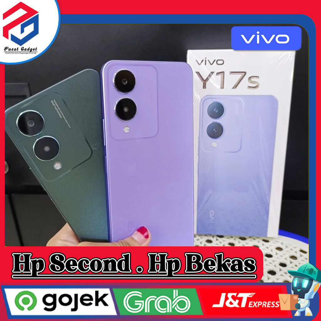 Vivo Y17s Ram 4/64GB | Ram 4/128GB | Ram 6/128GB Second Grade A