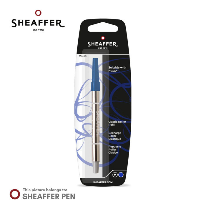 

[ N E W ] Sheaffer Classic Rollerball Refill - Blue Medium - Blister Card