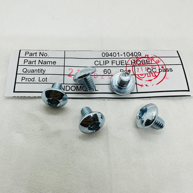 Bolt Special M6 × 8 Mm 90107K849002 Baut 10 L 5 08Cm  Cover Body Tanki Honda Crf 150 Original Sinarb