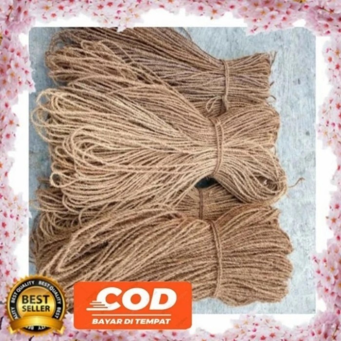 Tali Sabut Kelapa 60m Tali Pengikat Anggrek Tali Tambang Sabut Kelapa