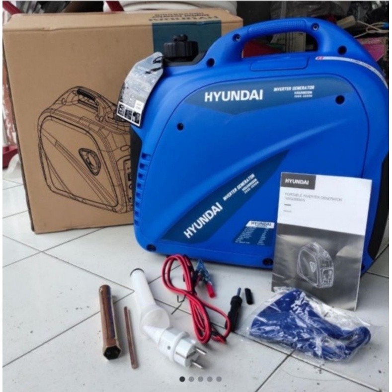 Genset portable inverter silent HYUNDAI 2880 din/gasoline generator portable hyundai