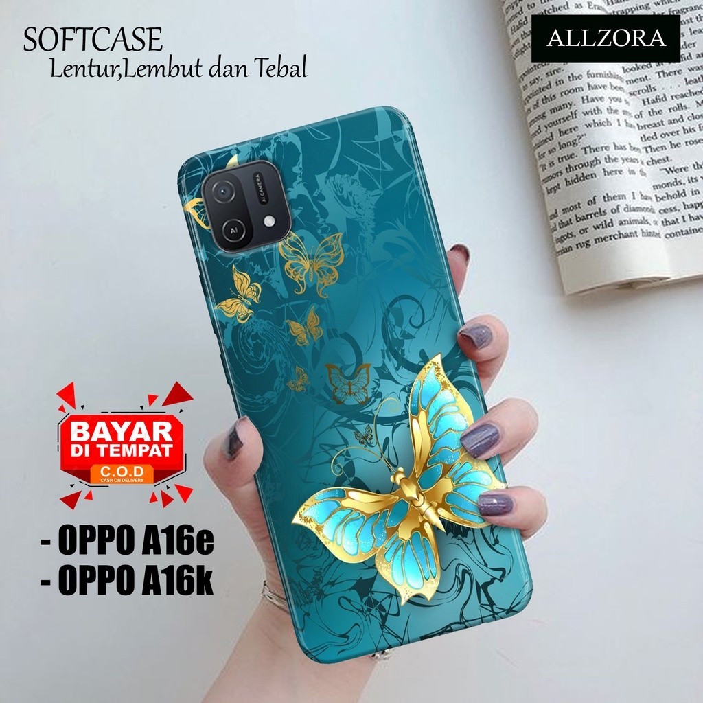 Softcase Hp Oppo A16e / Oppo A16k Terbaru  - Fashion Case KUPU - Case Oppo A16e / Oppo A16k - Cassing Hp Oppo A16e / Oppo A16k - Softcase PremiumNeo_Case
