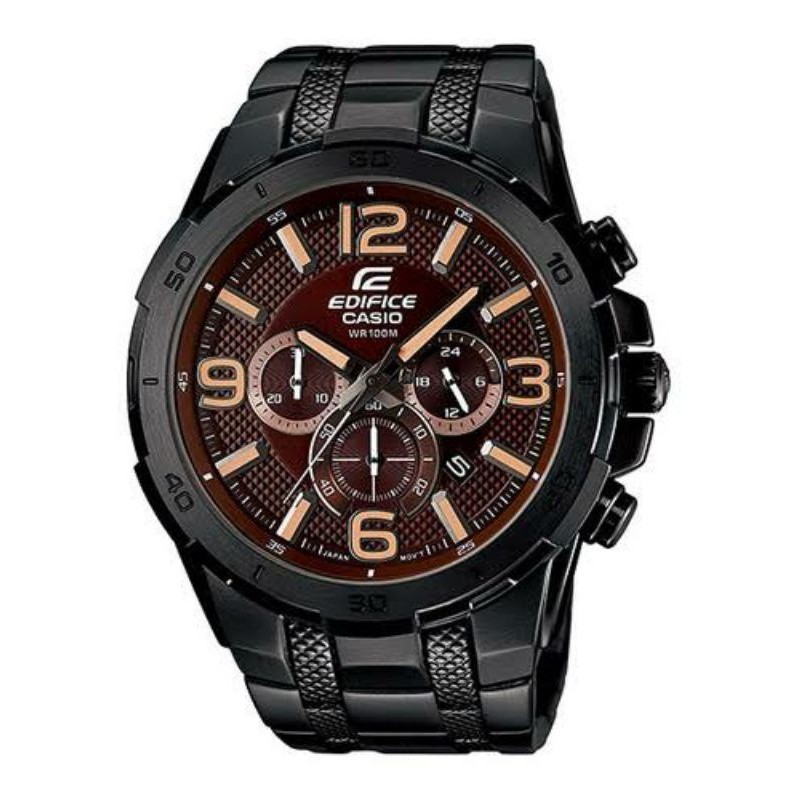Jam Tangan Pria Casio Edifice Original Pria EFR 538BK 538 BK 5A 5AVUDF ORIGIANL BUKAN BM BERGARANSI 