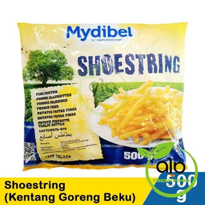 Mydibel Kentang shoestring 500 gr (frozen food) - BEST Fresh Food