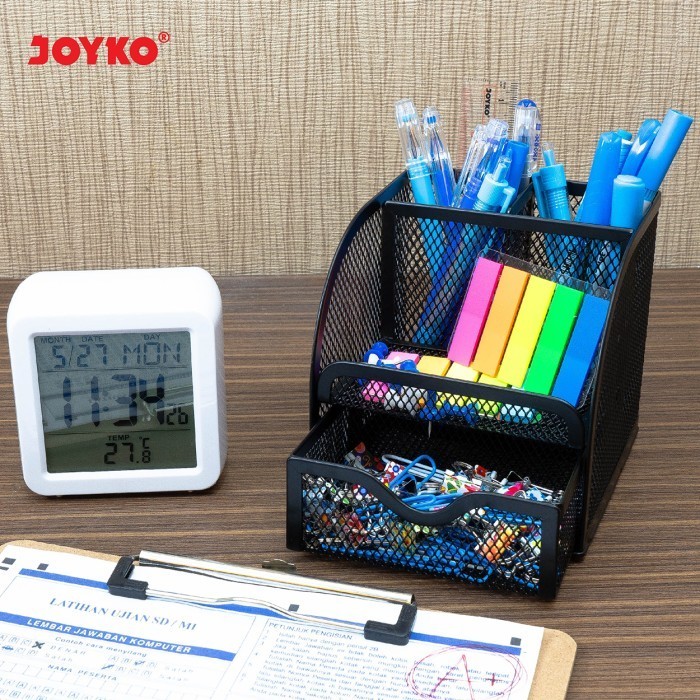 

Desk Set / Pen Holder / Tempat Alat Tulis Jaring Jala Joyko DS-18