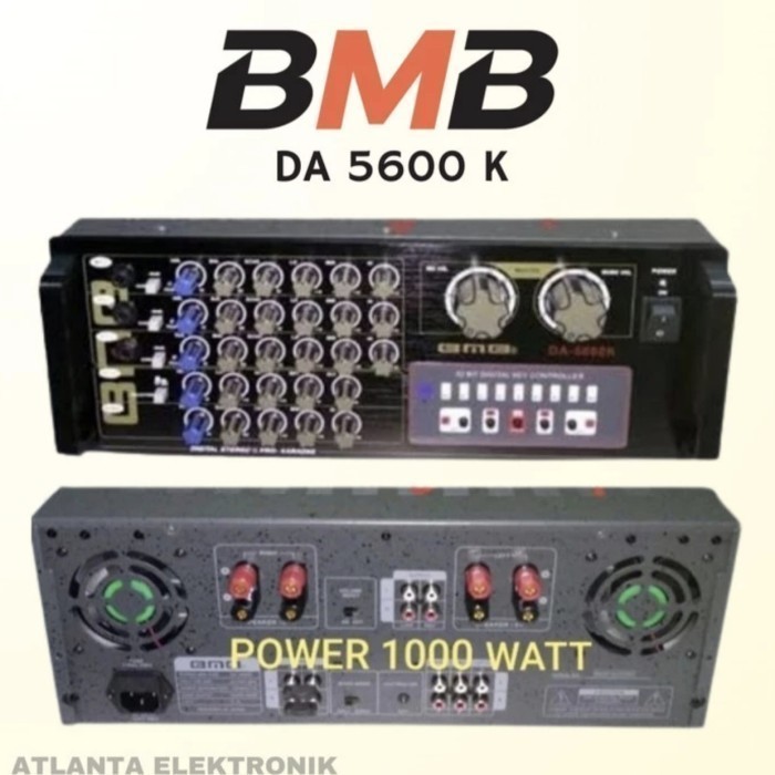 Original AMPLIFIER BMB DA-5600K/ DA 5600 K/ DA5600K AMPLI Garansi Resmi 3 Tahun