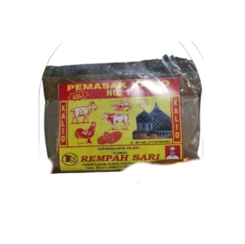 

Bumbu Kalio Daging Rempah Sari 250 gr