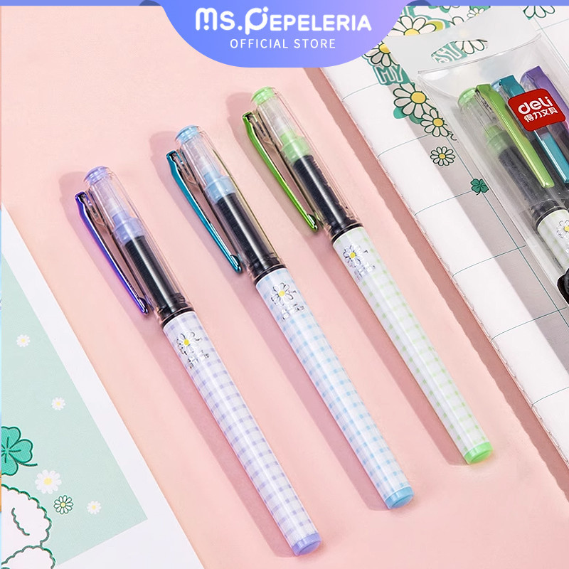 

PULPEN ROLLER / BALLPOINT WARNA WARNI - DELI S869 1pcs-Ms.Pepeleria