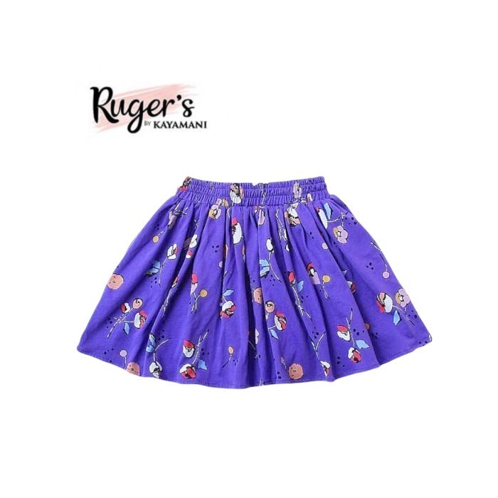 By Kayamani - Skirt Kids Girl - Fushia Flower