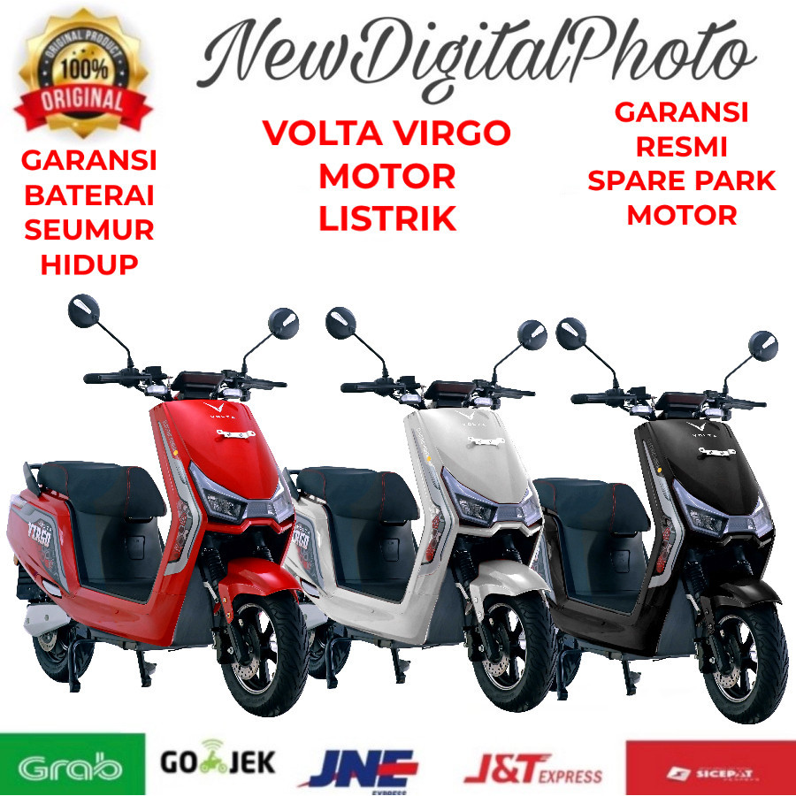 PROMO SPECIAL VOLTA Virgo Sepeda Motor Listrik [ OTR JABODETABEK ]