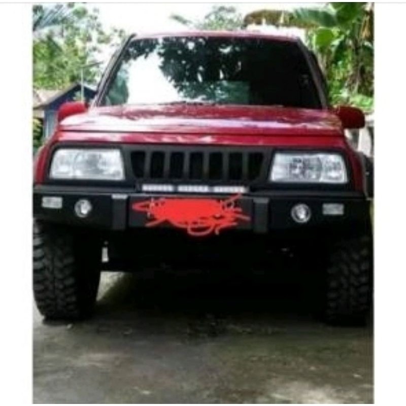 bemper depan vitara sidekick escudo