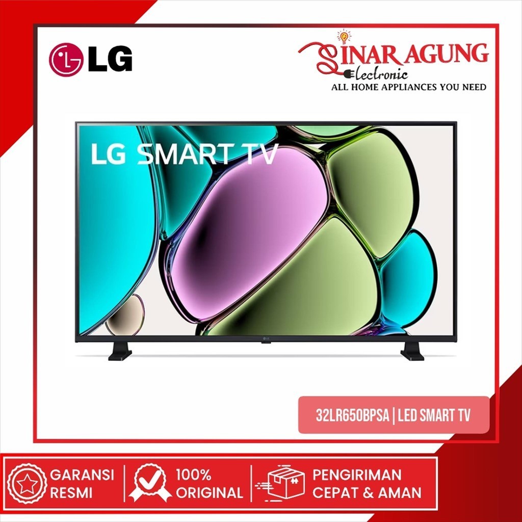 LG 32LR650BPSA LED SMART TV LR65 32 INCH HD - GARANSI RESMI