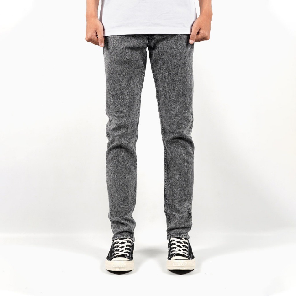 Eastwood Denim Pants Snow Grey