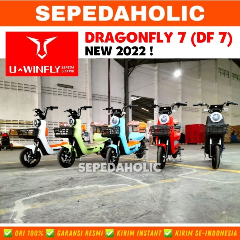 Sepeda Motor Listrik UWINFLY DRAGONFLY 7 / DF 7 / DF7