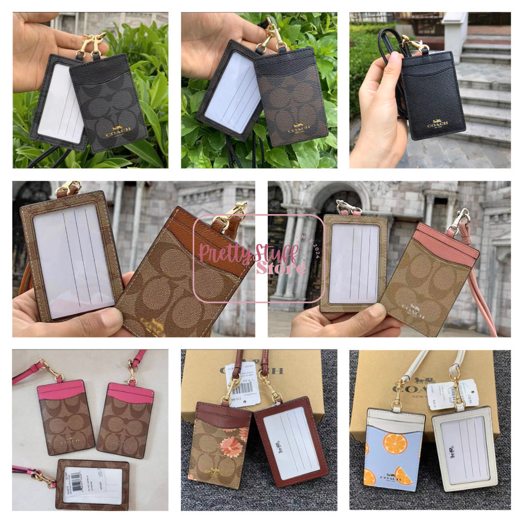 

[PROMOO] Lanyard Coach Kartu Kerja ID Card Pemegang kartu