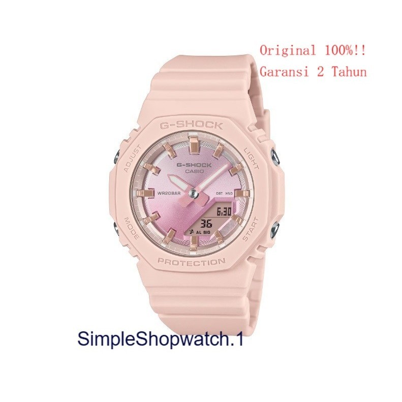 Original 100% Casio G-Shock GMA-P2100SG-4ADR Jam Tangan Wanita GSHOCK GMA-P2100SG-4A Garansi Resmi 2