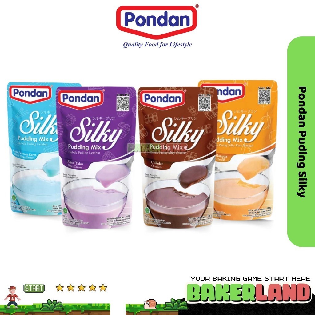 

Pondan Puding Silky / Puding Silky / Pudding Silky / Bubuk Puding / Puding Pondan / Pondan Puding Mangga / Puding Pondan Coklat