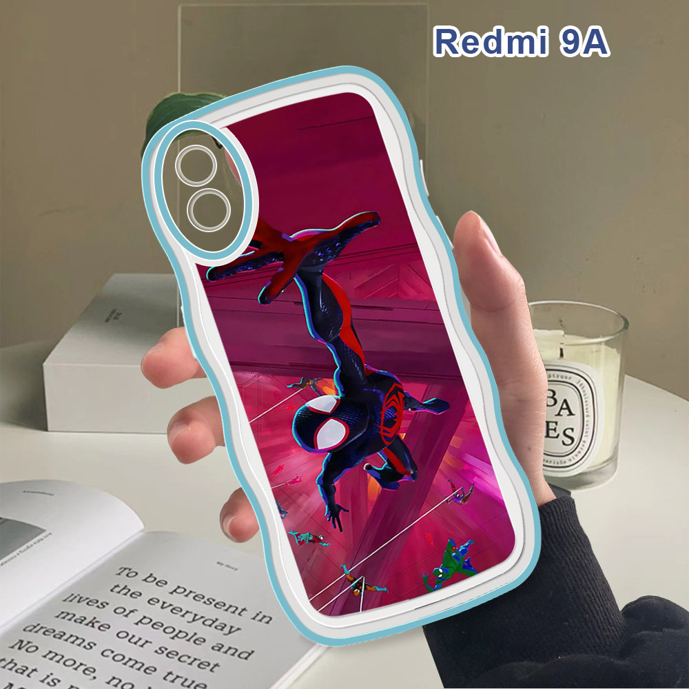 Casing Xiaomi Redmi 9A 9C 9T 9 8 8A 7 6 6A Soft Case Marvel Superheroes Shockproof Phone Cover Silic