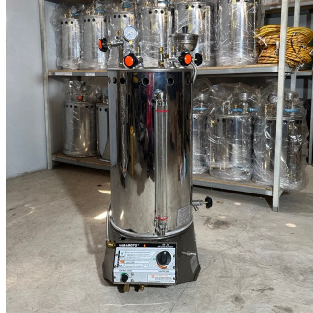 boiler setrika uap nagamoto 35 liter + kompor saja