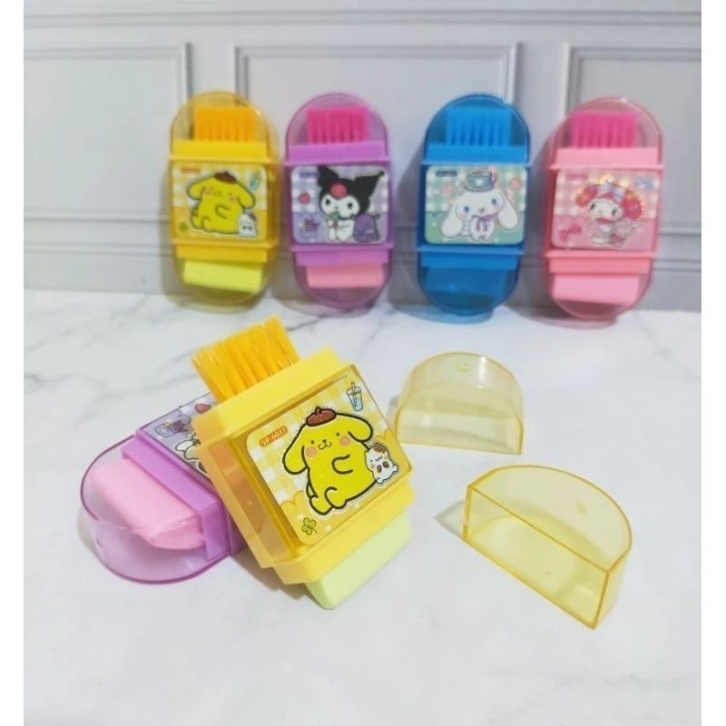 

SERUTAN PENSIL 3 IN 1/SERUTAN SANRIO/RAUTAN PENSIL KUAS PENGHAPUS