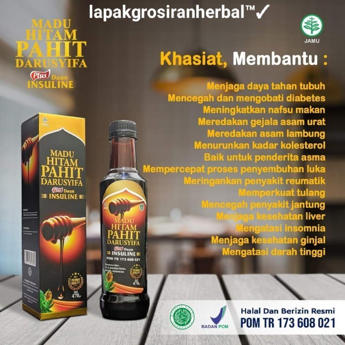 

Madu Hitam Pahit Insulin Darusyifa | Madu Hitam Pahit Insuline I MADU HITAM