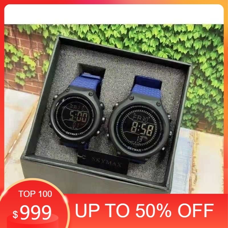 JAM TANGAN ORIGINAL SKYMAX BATRAI DIGITAL WATERPROOF