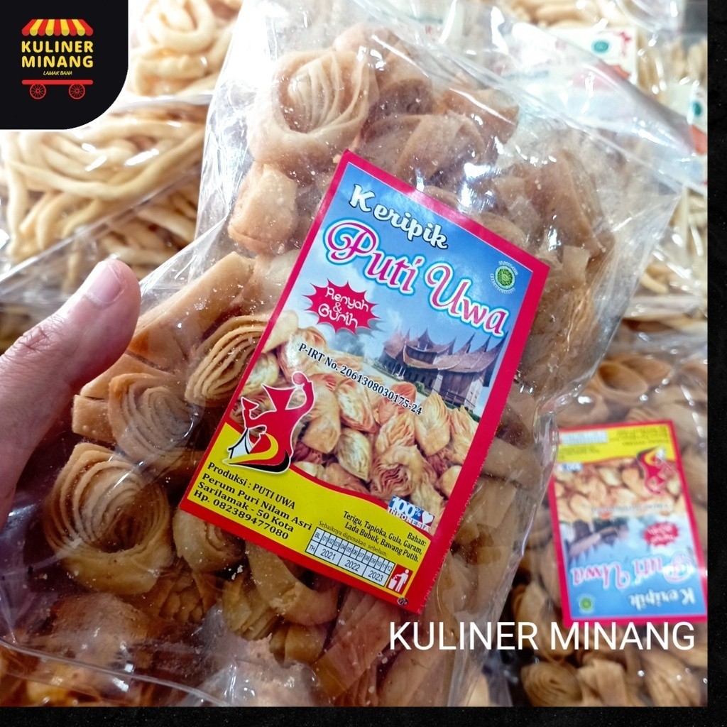 

Kripik Kue Bawang Malaysia Puti Uwa