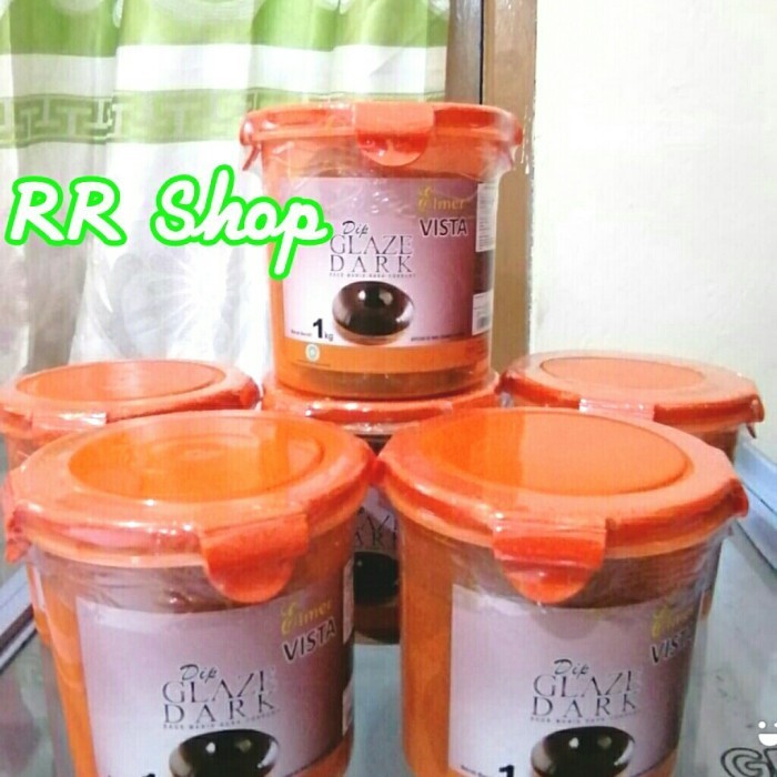 

Elmer Dip Glaze 1kg Termurah!! Topping donat | selai coklat | Spread - White/Vanilla
