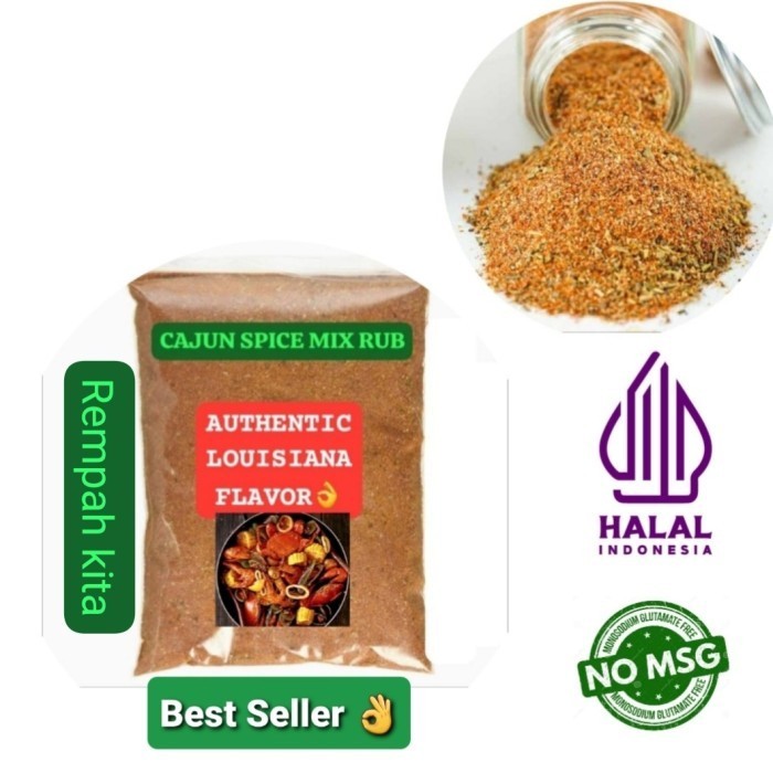 

*Best Promo*~ sukron_86 Cajun Spice Mix 250gram / Bumbu Racik Cajun 250gram