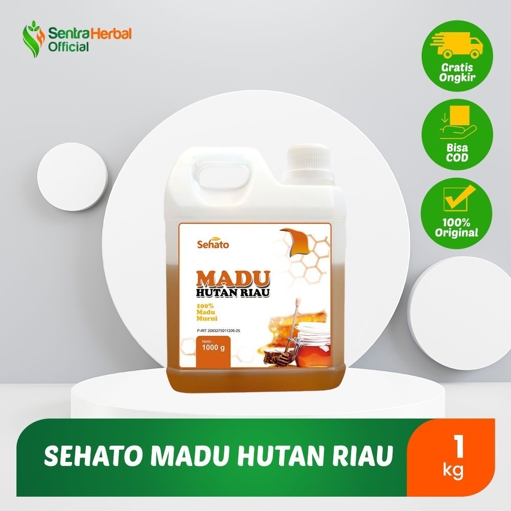 

Madu Sehato Hutan Riau 1Kg Original 100 % madu Hutan