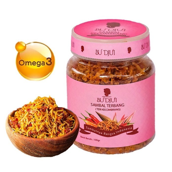 

SM Sambal Bu Djui - Crispy Terbang / Teri Kecombrang