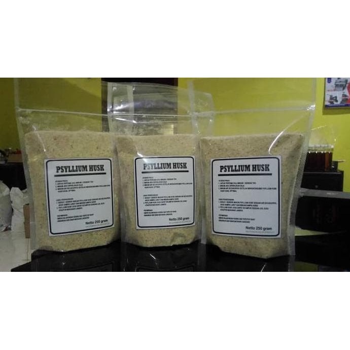 

YP Food - Jual Psylium Psyllium Husk Powder Diet Serat Alami 250 Gram - halus