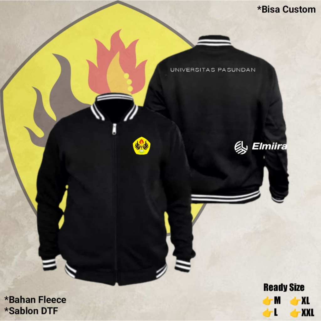 Jaket UNIVERSITAS PASUNDAN Varsity Jaket Universitas Custom