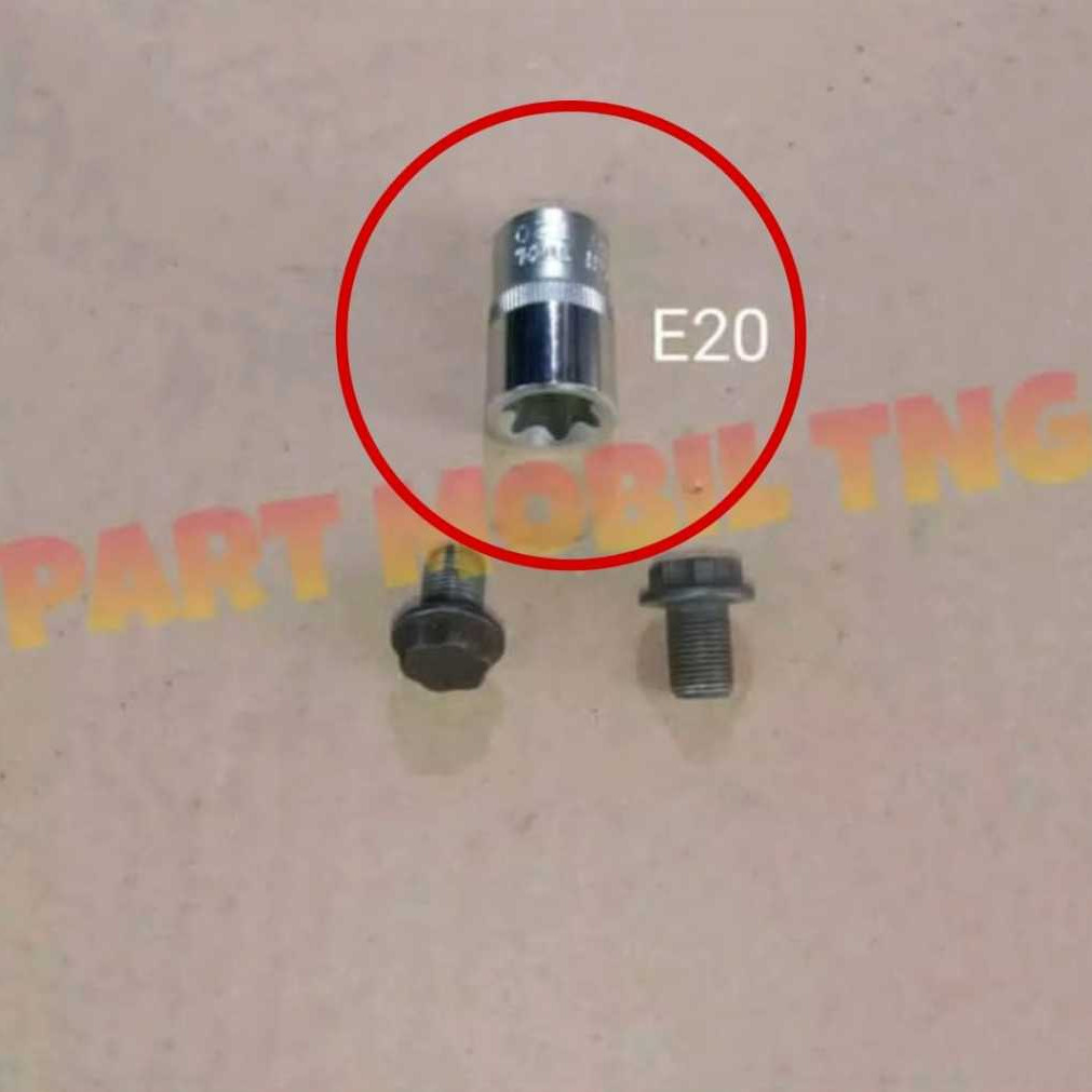 Kunci Shock Baut Flywheel Mata Shock E20 Nissan Grand Livina