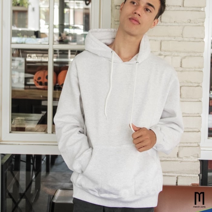 ✨BESTSELLER✨ -Pullover Hoodie White Misty - White Misty, M
