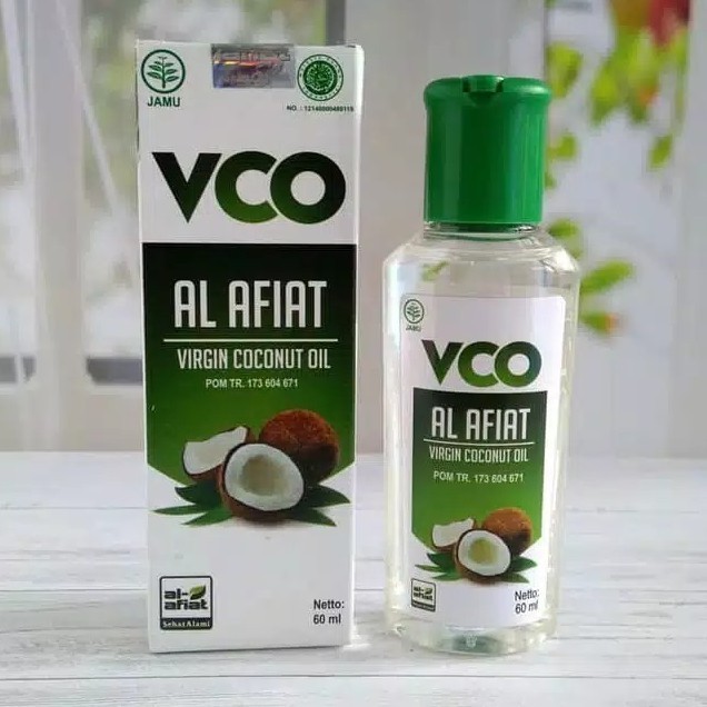 Vco alfiat 125 ml Minyak kelapa murni Tanpa Campuran - Virgin coconut oil vco Al afiat original BPOM