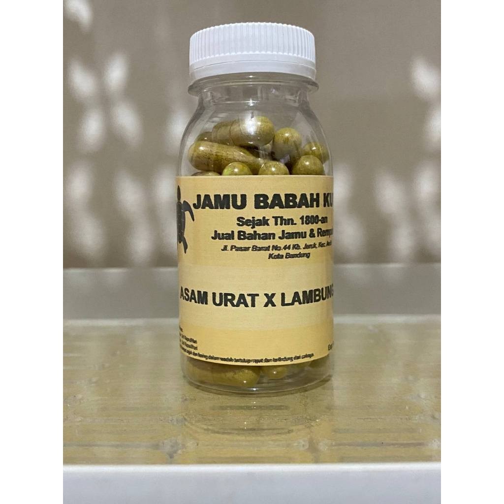 

Hemat Beli 2 Botol Jamu Babah Kuya - Asam Urat Mix Lambung (50 Kapsul) Herbal