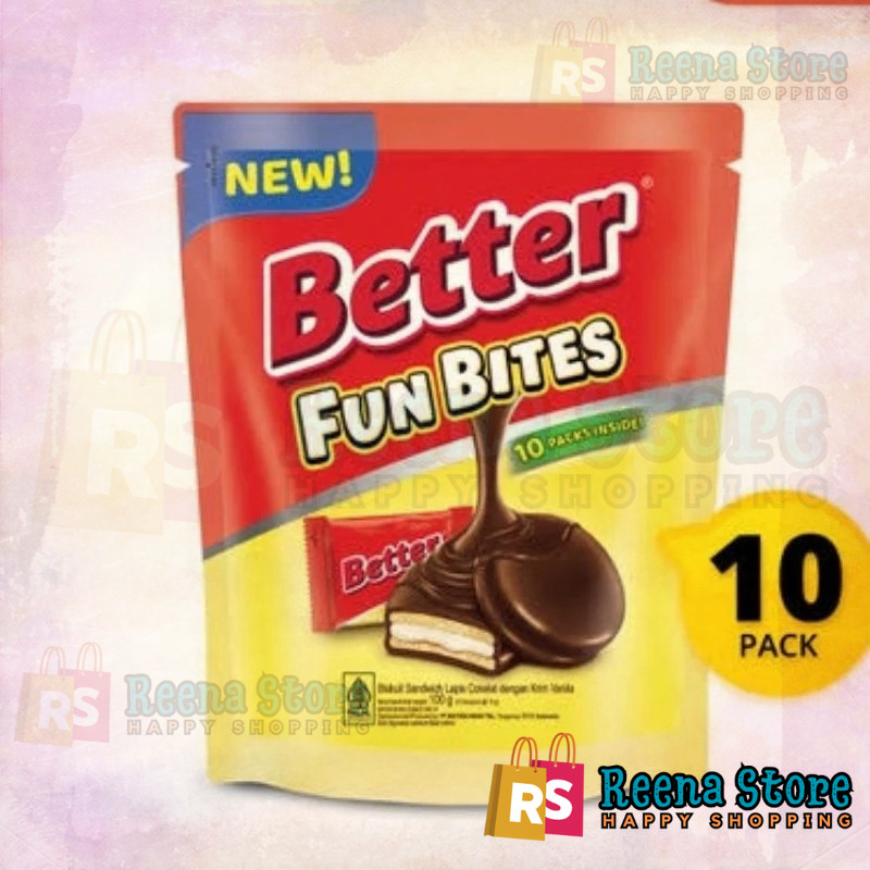 

Better Fun Bites Pouch Isi 10pack @ 10gr - Reena Store