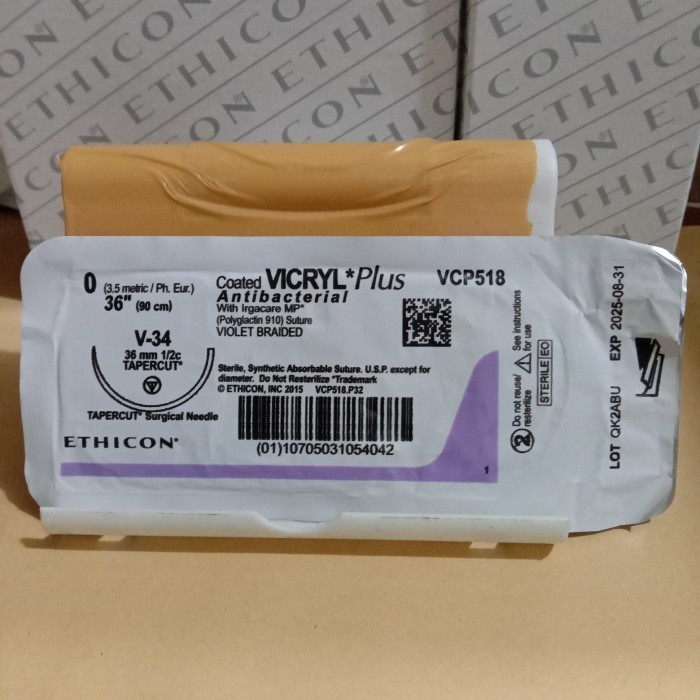 VICRYL plus 0 TaperCut VCP518 BENANG OPERASI