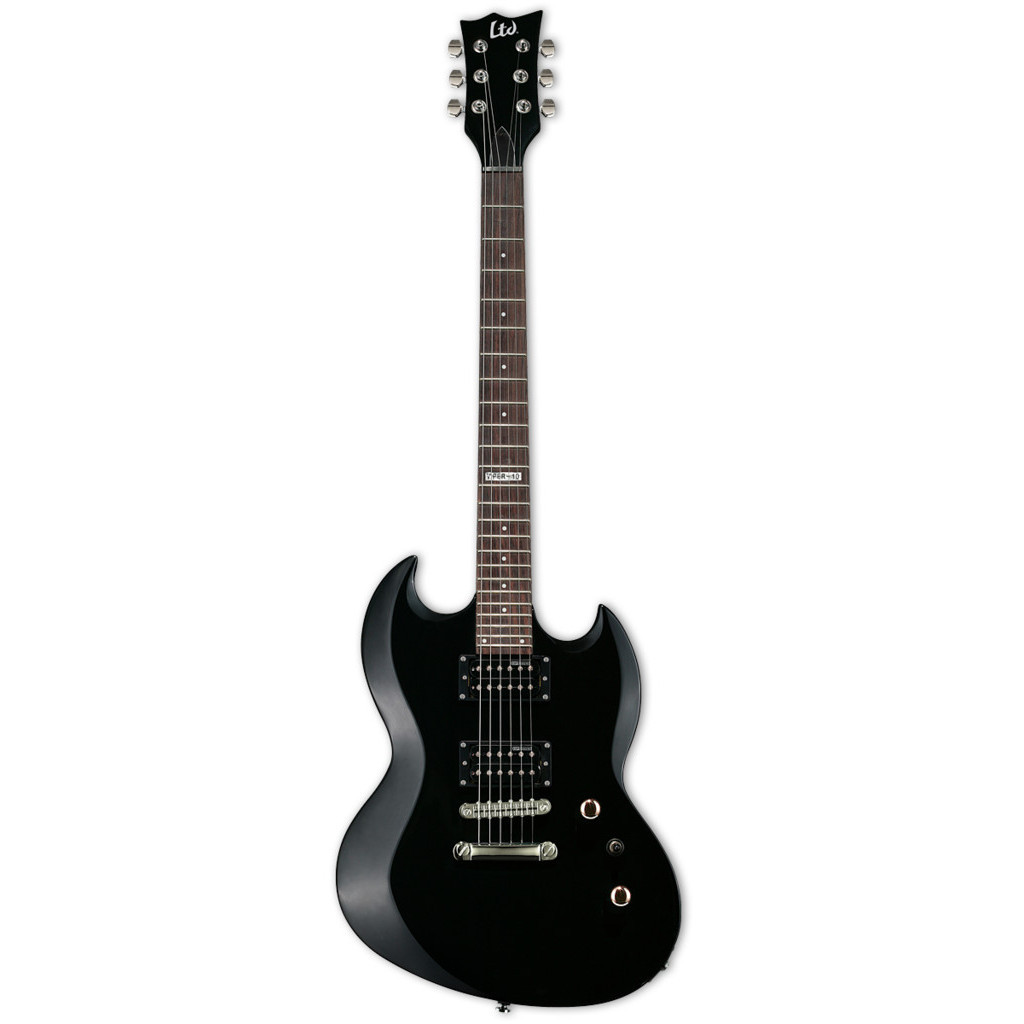 LTD VIPER-10 BLACK Gitar Elektrik by ESP