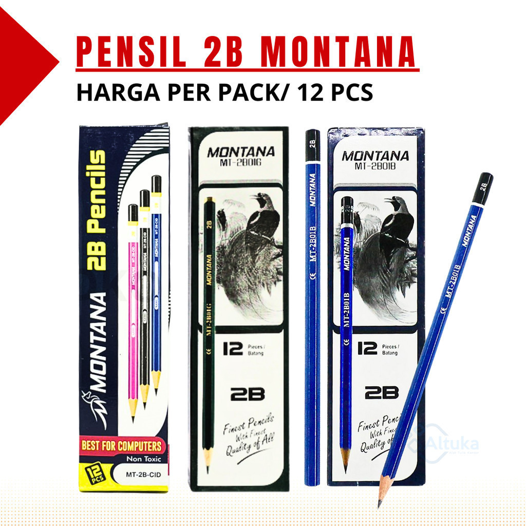 

(12pcs) Pensil 2B / Pensil Raut / Pensil Sekolah / Pensil Ujian 2B Murah