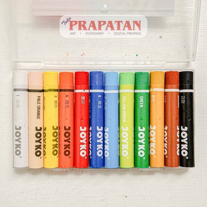 

DS99 Joyko Oil Pastel OP-CR | Crayon Minyak - OP-12CR