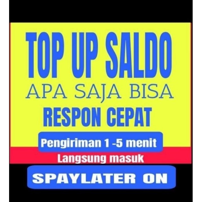 

Stiker Isi Saldo Topup Label Semuanya