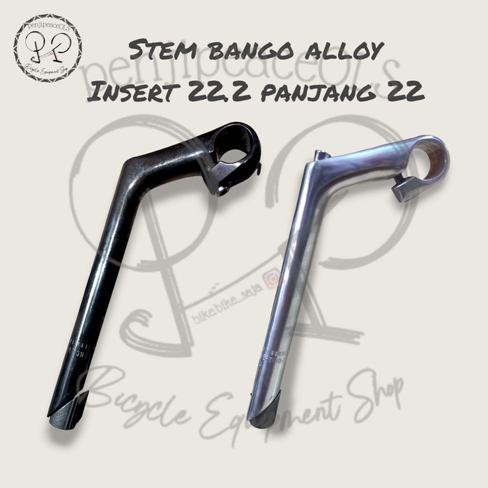 Stem Bango alloy 22.2 stem federal stem klasik vintage stem sepeda - Silver