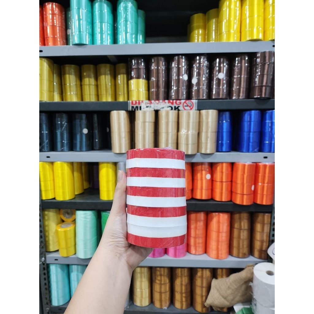 

Pita Merah Putih 1inch 25mm Bendera 1 inch 1