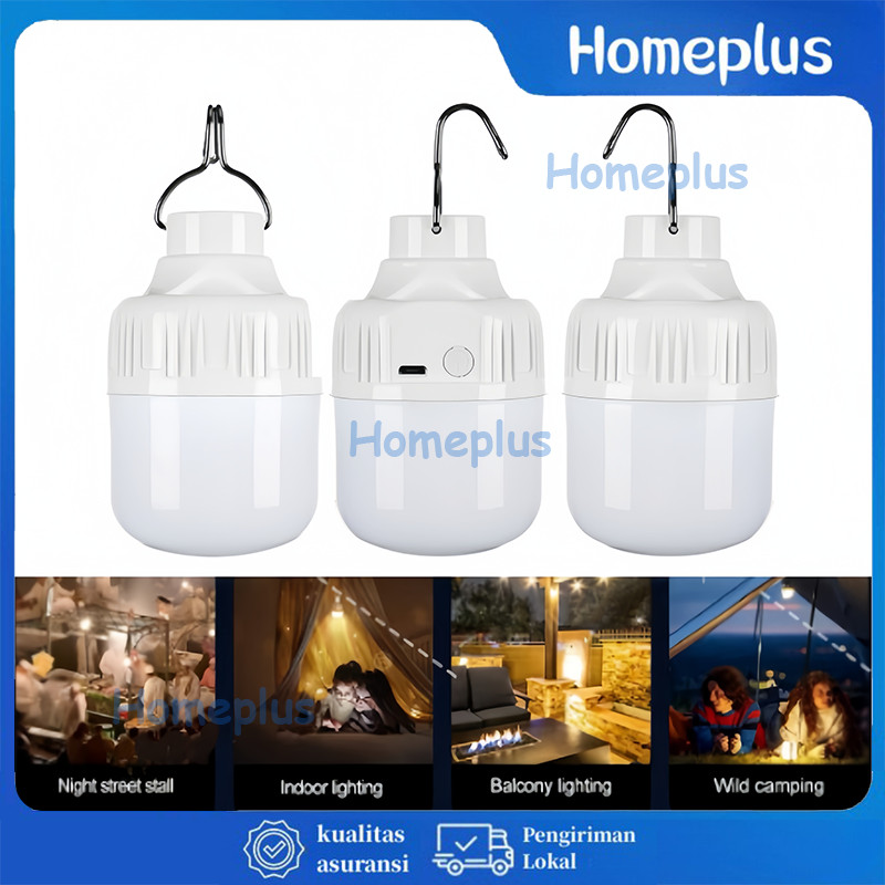 Lentera Malam / Bohlam Emergency / Tetap Nyala Lama Walau Listrik Mati Canping Lamp / Bohlam Emergen