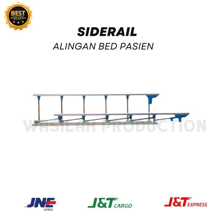 SIDERAIL ALINGAN BED PASIEN || HEADRAIL || ALINGAN SAMPING KIRI KANAN BED PASIEN