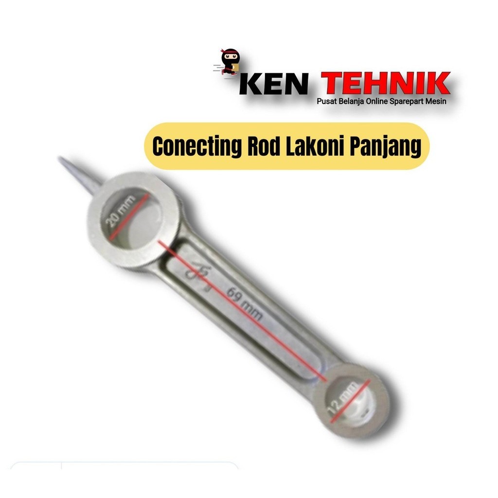 Stang Seher Kompresor Lakoni Imola 125  Model Panjang