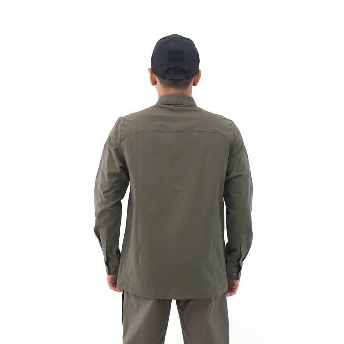 Kemeja Panjang Cartenz Tactical Akkadian New Colors - Dark Olive 64, XXL