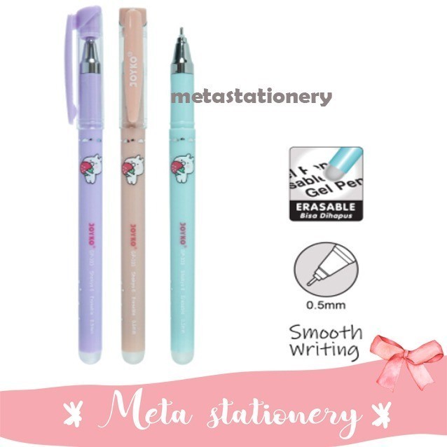 

[Terbaru]ATK Pulpen / Gel Pen GP-333 Shokyo ( Pen Bisa Hapus ) 12pc